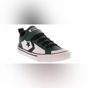 Converse Black, Green, and White Star Sneakers